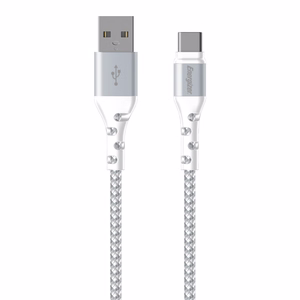 Energizer Ultimate C520CKWH USB-A–USB-C įkrovimo ir duomenų laidas, 2 m, baltas