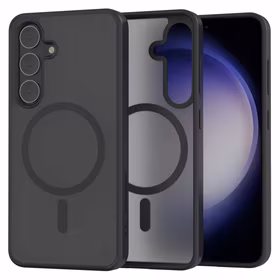 Spacecase Dėklas Hybrid Mag Galaxy S24 juodas