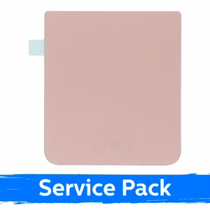 Galinis dangtelis, suderinamas su Samsung F711 Z Flip3 / Rožinis / (Service Pack)