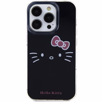 Hello Kitty IML Kitty Face dėklas telefonui iPhone 15 Pro - juoda