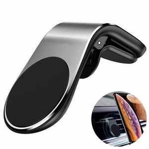 "Maxlife" automobilinis laikiklis oro ventiliacijos angai MXCH-13 magnetinis sidabrinis