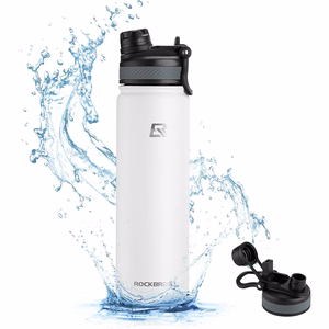 Rockbros 35210029006 terminė dviračio gertuvė gėrimams 650 ml - balta