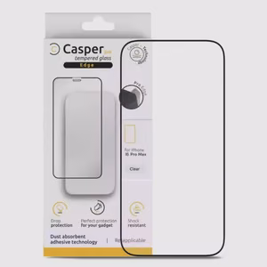 Apsauginis stiklas "Casper Pro" Apple iPhone 14 Pro (Nesulūžtantys kraštai) (Blister)