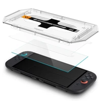Spigen Glas.Tr "EZ FIT" grūdintas stiklas 2 vnt komplektas Nintendo Switch 2 - Skaidrus
