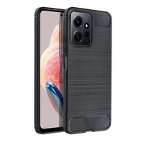 CARBON dėklas telefonui XIAOMI Redmi Note 12 4G juodas