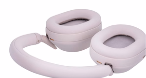 Sony WH-1000XM5 ausinės laidinės ir belaidės ant galvos skambučiai/muzika Bluetooth sidabrinės