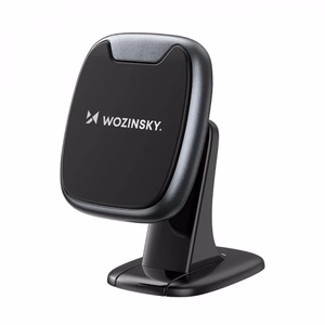 Automobilinis laikiklis Wozinsky WUMTD juodas (magnetinis / lipnus pagrindas)