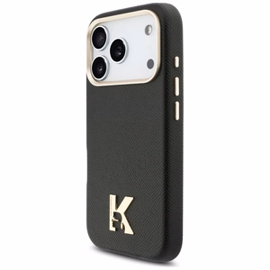 Karl Lagerfeld Karl Head Logo MagSafe Dėklas for iPhone 17 Pro - juodas