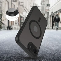 Tech-Protect MagCam MagSafe iPhone 16e dėklas – matinės juodos spalvos