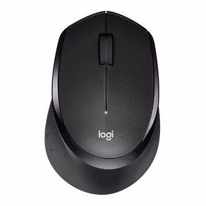 LOGITECH M330 SILENT PLUS JUODA pelė