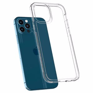 Spigen Ultra Hybrid Dėklas telefonui iPhone 12 / iPhone 12 Pro - Skaidrus