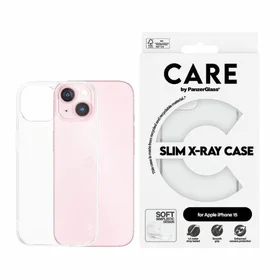 CARE by PanzerGlass plonas X-Ray dėklas telefonui iPhone 15 - skaidrus