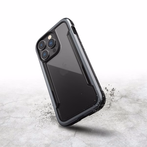 Raptic X-Doria Shield dėklas iPhone 14 Pro šarvuota juoda danga