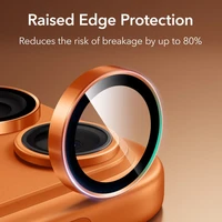 ESR Armorite Camera Lens Glass for iPhone 17 Pro / Max / 15 Pro / Max / 16 Pro / Max / 17 Pro / Max - Orange