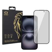 Tempered glass Tel Protect 10X Privacy DLC Diamond Coating for Iphone 16
