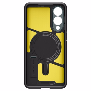 Spigen Tough Armor Magnetinis dėklas telefonui Samsung Galaxy S25 Edge - žalias/juodas
