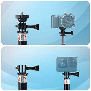 "Tech-Protect" GA100 "GoPro" / DJI monopolio ir asmenukių lazdelė - juoda