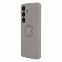 Piršto žiedo dėklas, skirtas "Samsung Galaxy S23 FE", šviesiai pilkas