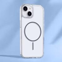 Anti Shock Itin plonas Magnetinis dėklas telefonui iPhone 14 6,1" pilkas