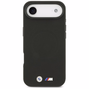 BMW M FW metalinio logotipo magnetinis dėklas telefonui iPhone Air - juodas