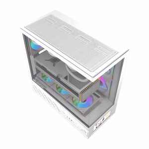 DarkFlash DS950V computer dėklas with display (baltas) + 6 fans