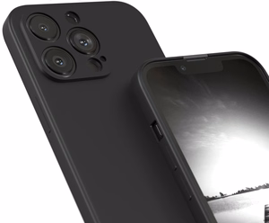 Dėklas Liquid Silicone 1.5mm Xiaomi Poco F7 Pro juodas