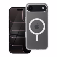 Dėklas telefonui su MagSafe iPhone 17 Air, skaidrus, elitinis, atsparus geltonėjimui, suderinamas su kameros valdymo mygtuku