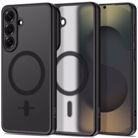 Tech-Protect BasicMag MagSafe Dėklas for Samsung Galaxy S26+ - skaidrus juodas