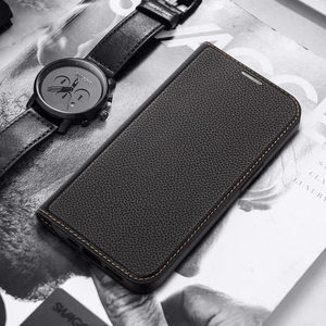 Dux Ducis Skin X2 dėklas telefonui iPhone 14 Plus su magnetine uždanga juodas