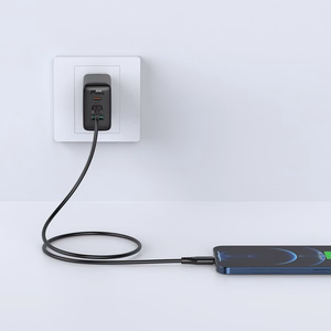 Acefast C3-01 Lightning - USB-C PD kabelis 30W 3A 480Mb/s 1.2m - baltas