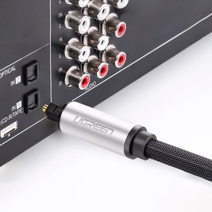 Ugreen AV108 10540 optinis Toslink/SPDIF laidas 2m - pilkas
