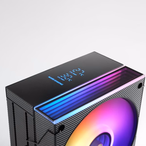 Mars Gaming MCPU-LCD procesoriaus oro aušintuvas 12 cm juodas 1 vnt.