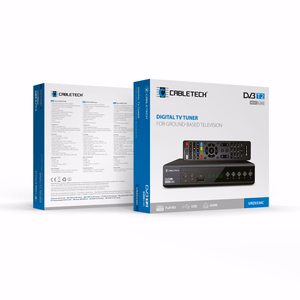 Cabletech URZ0336C – DVB-T2 H.265/HEVC skaitmeninės antžeminės televizijos imtuvas