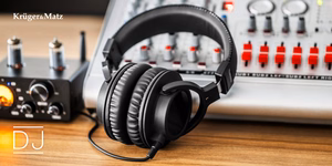 Studijinės ant ausų dedamos ausinės Kruger&Matz DJ