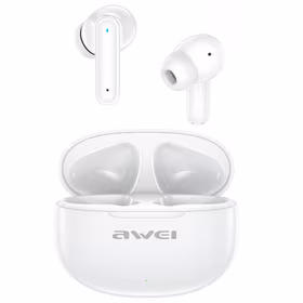Belaidės ausinės Awei T71 baltos