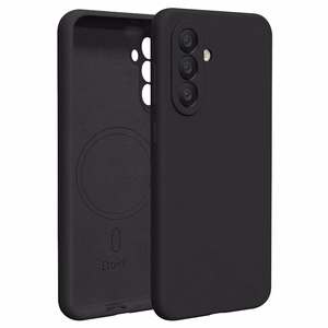 Etteri Silikoninis Mag dėklas skirtas Samsung Galaxy A57 5G juodas