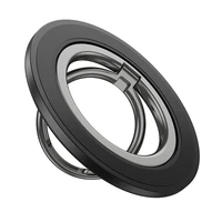 HOCO magnetinis mobiliojo telefono žiedo laikiklis GH3 juodas