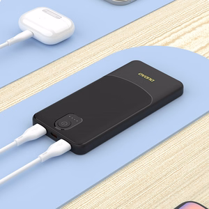 Išorinė baterija POWER BANK Dudao (K10) 10000mAh (2xUSB 2A) balta