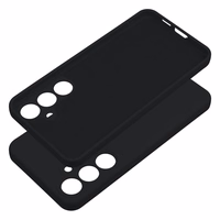 Silikoninis dėklas telefonui Samsung S24 Plus juodas