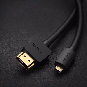 Ugreen HD127 micro HDMI - HDMI 2.0 4K 60Hz laidas 1m - juodas