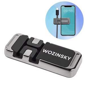 Wozinsky magnetinis telefono laikiklis su kabelio laikikliu (WMCDO-B1)
