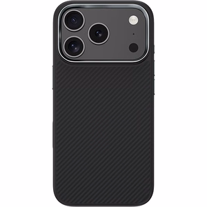 Benks Magnetic Armor Pro 600D kevlaro dėklas su metaliniu rėmeliu (C.K.FL.AP.BK.BA72), skirtas iPhone 18 Pro / 17 Pro, juodas