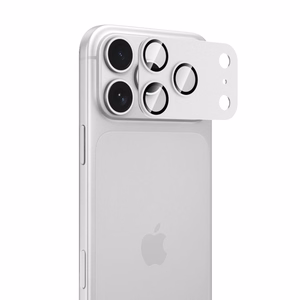 Tech-Protect Camfull Fit+ Tempered Glass Camera Screen Protector for iPhone 18 Pro - Silver