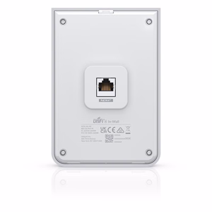 Ubiquiti Unifi 6 In-Wall 4800 Mbit/s baltas Power over Ethernet (PoE)