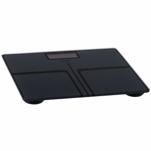 Bathroom scale ADLER AD 8194s STRIPES rechargeable USB-C Black