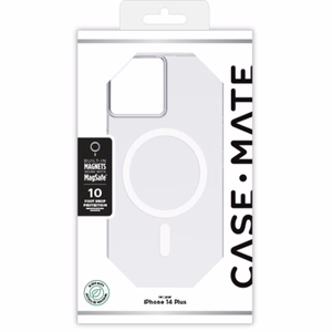 Case-Mate Tough Clear MagSafe dėklas, skirtas iPhone 14 Plus, skaidrus