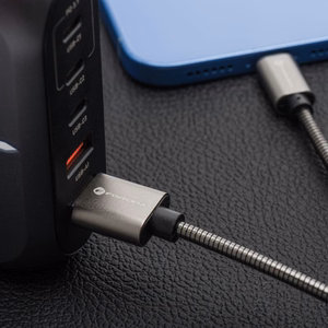 FORCELL F-ENERGY Metal C236 kabelis USB A į Lightning 2,4A 12W 2 m sidabrinis