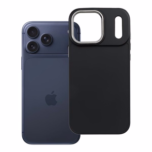 FRAME dėklas telefonui IPHONE 17 Pro Max juodas