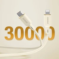 Dudao L7SCL USB-C - Lightning kabelis 30W 2m - smėlio spalvos