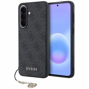 Guess dėklas Samsung Galaxy A57 (PU 4G Classic Logo with Charm) juodas